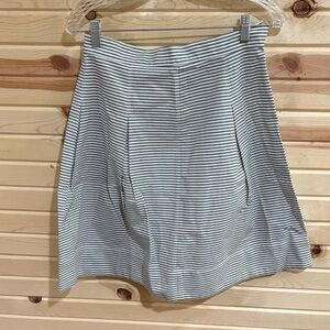 Anthropologie Striped high waisted  A-Line Women's Skirt